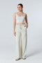 Eva Wide Leg Lace-Up High Waist Palazzo Sweatpants - 4