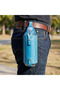 Genuine Leather 0.5 Lt Horse Water Bottle Holder - Saddle and Belt Compatible Water Bottle Holder (Blue) - 3