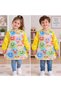 Kindergarten Nursery Boy Child Digital Painting Apron