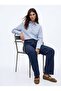 Regular Fit Basic Long Sleeve Blue Shirt - 2
