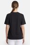 Women Relaxed Fit Short Sleeve Outdoor T-Shirt, Black - 3