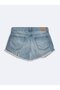 Alısıa Mini Distressed Mid Indigo Jean Shorts - 4