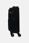 22 Inch Brand Logo Check In Spinner Luggage, Black - 3