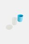 Silicone Ice Cube Maker Bucket, Blue - 3