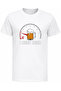 I Need Beer Written Cotton Printed T-Shirt