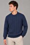 Patterned Knitted Crew Neck Sweater Dp 16643_10065 - 3