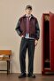 Oversized Snap Fastener Bomber Jacket Coat H1575Ax26Au - 2