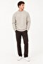 Cross Pattern Oversize Winter Sweater Dp 17567_10066 - 3