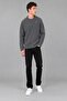 Zero Collar Striped Thick Knitted Sweater Dp 16649_10067 - 2