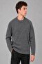 Zero Collar Striped Thick Knitted Sweater Dp 16649_10067