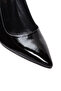 Women's Black Heeled Patent Leather Shoes Af200009Dr - 8