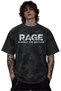Rage Against the Machine Rock Metal Music Band Printed Unisex Oversize Vintage Washed T-Shirt - 4