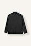 Regular Fit Stand Collar Cotton Blazer Jacket with Flap Pockets I3384Ax26Au - 2