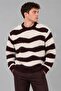 Patterned Oversize Winter Sweater Dp 18396_10069 - 5