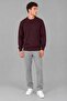 Square Pattern Pattern Crew Neck Winter Sweater Dp 1069_10059 - 4