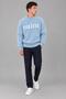 Half Oversize Printed Winter Sweater Dp16630_10070 - 5