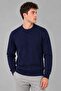 Square Pattern Pattern Crew Neck Winter Sweater Dp 1069_10059 - 2