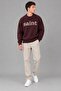 Half Oversize Printed Winter Sweater Dp16630_10070 - 4