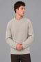 Zero Collar Striped Thick Knitted Sweater Dp 16649_10067 - 3