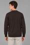 Square Pattern Pattern Crew Neck Winter Sweater Dp 1069_10059 - 5