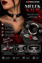 Angel Heart Black Choker Necklace with Winged Red Heart Figure – Gothic Punk Neck Accessory - 2