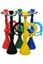 German Lightweight Portable Plastic & Silicon Hookah Set | Premium Luxury Shisha (Black) - 5