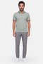 Men Regular Fit Brand Logo Short Sleeve Polo Shirt, Sage Green - 2