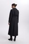 Zühre Chain Detailed Palermo Trench Coat-13560 - 5