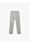 Basic Sweatpants with Elastic Waist Pocket Detail - 2