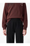 Basic Elastic Waist Black Girls' Sweatpants 7Wkg40123Ak - 3