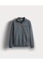 Half Zipper Anthracite Men's Sweatshirt 6Wm1025