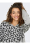 Onljade Anımal Ls O-Neck Knt Noos Women's Sweater 15294969 - 6