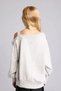 Asymmetrical Off-Shoulder Printed Sweatshirt for Girls I6180A826Wn - 5