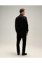6Wm4038-Bk Men's Trousers Black - 2