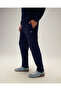 Cotton Navy Blue Men's Sweatpants 6Wm4029 - 2