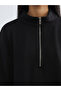 Özmarka New Season Stand Collar Oversize Women's Pajama Top - 3