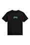 Vn000Sy0Blk1 Wild Circle Ss Tee Black Round Neck Plain Men's T-Shirt - 3