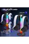 حامل سماعات الرأس، حامل وحدة التحكم، حامل سماعات الألعاب RGB، 10 أوضاع إضاءة، نقل البيانات عبر USB من النوع C - 5