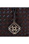 Women's Bitter Brown Hand-Knitted Suede Leather Shoulder Bag - 6