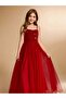 Rochie maxi, roșie - 10 ani - 6