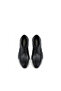 Genuine Leather Men's Shoes – Rubber Sole 6872 Anthracite+Black - 7