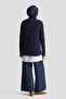 Lace Knitwear Sweater Navy Blue - 8