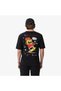 Men's Black Graphic Printed T-Shirt - 2