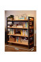 4 Layer Modern Multifunctional Bookshelf with Wall Mounted and Floor Standing Design 100 CM - 2