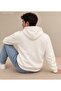 Men's Hooded Sweatshirt - Plain Patternless Cotton Hoodie with Kangaroo Pocket - 2