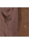 Women's Mink Button Detailed High Collar Suede Jacket - 5