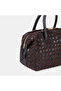 Women's Bitter Brown Hand-Knitted Suede Leather Handbag - 8