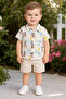 Mickey Infant Boys Button-Up Shirt