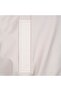 Women's Cream Shirt Collar Leather Detailed Bomber Jacket - 4