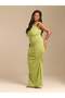 Rochie maxi, verde - 4XL - 6